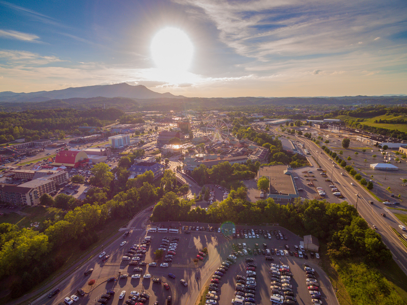 pigeon forge view