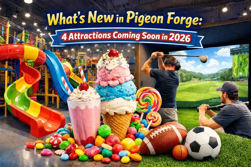 what's new in pigeon forge