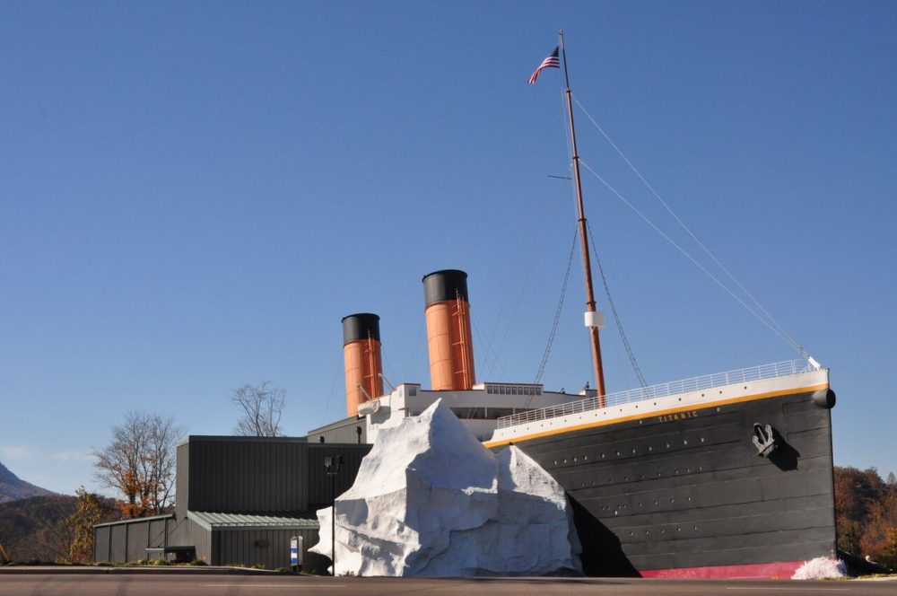 Titanic museum in Pigeon Forge