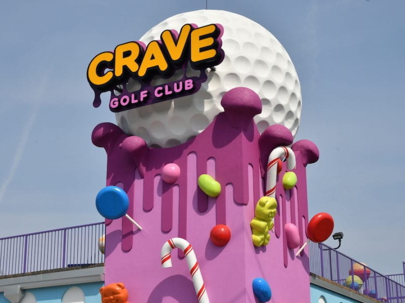 Crave Golf Club in Pigeon Forge